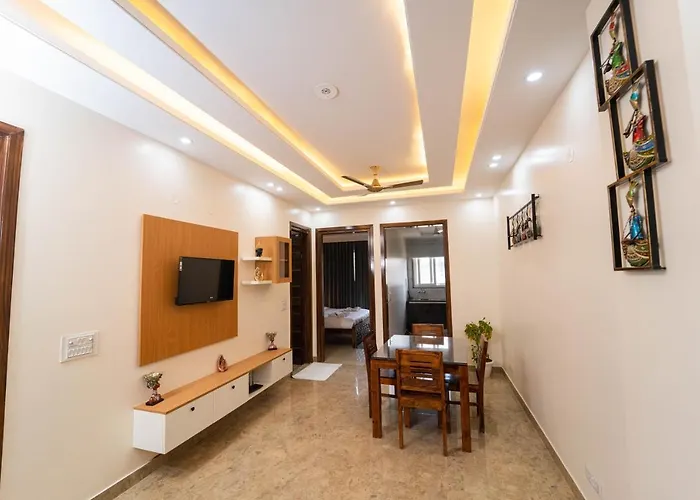 Lime Tree Two Bhk Service Apartment Golf Course Road Gurgaon